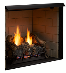 Monessen Exacta 32" Vent Free Circulating Clean Face Firebox with Stacked Traditional Interior Panels