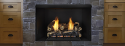 Monessen Exacta 32" Vent Free Circulating Clean Face Firebox with Stacked Traditional Interior Panels