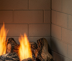 Monessen Exacta 42" Vent Free Circulating Clean Face Firebox with Herringbone Interior Panels