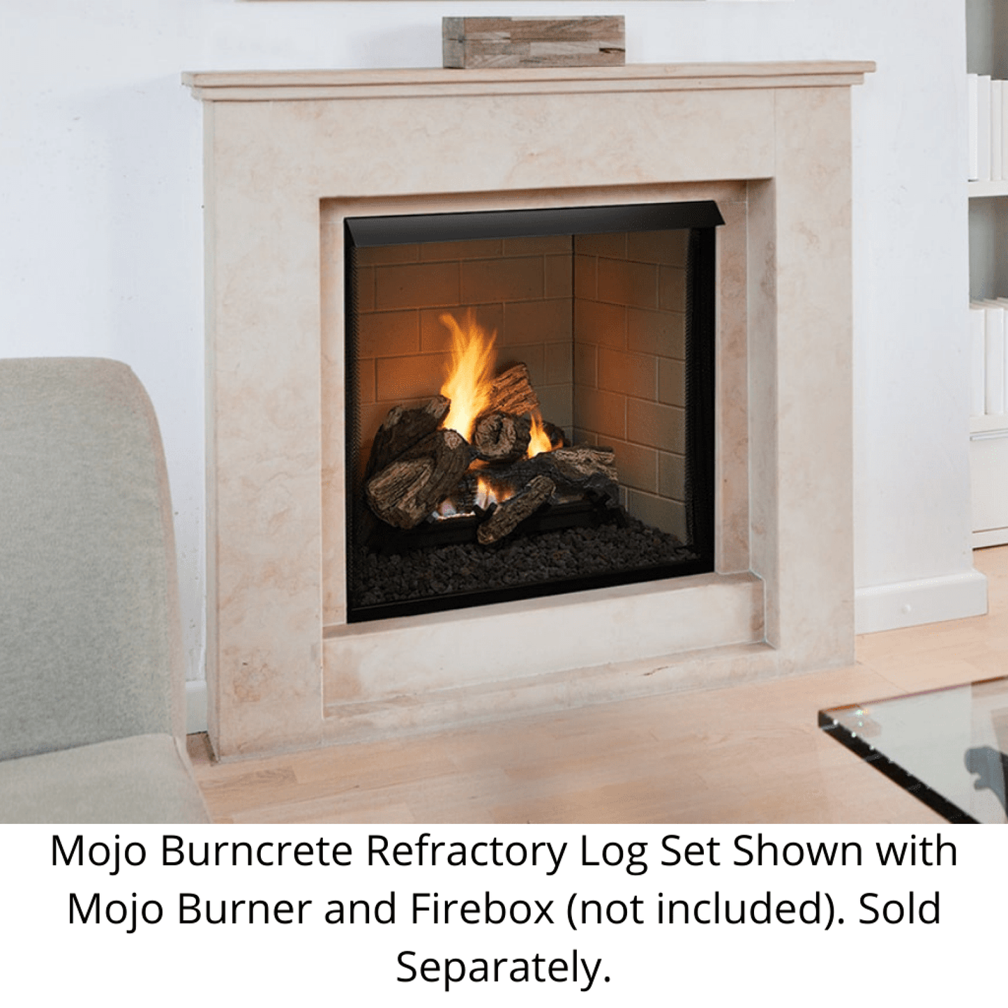 Monessen Mojo 22" Vented/Vent-Free Gas Log Set