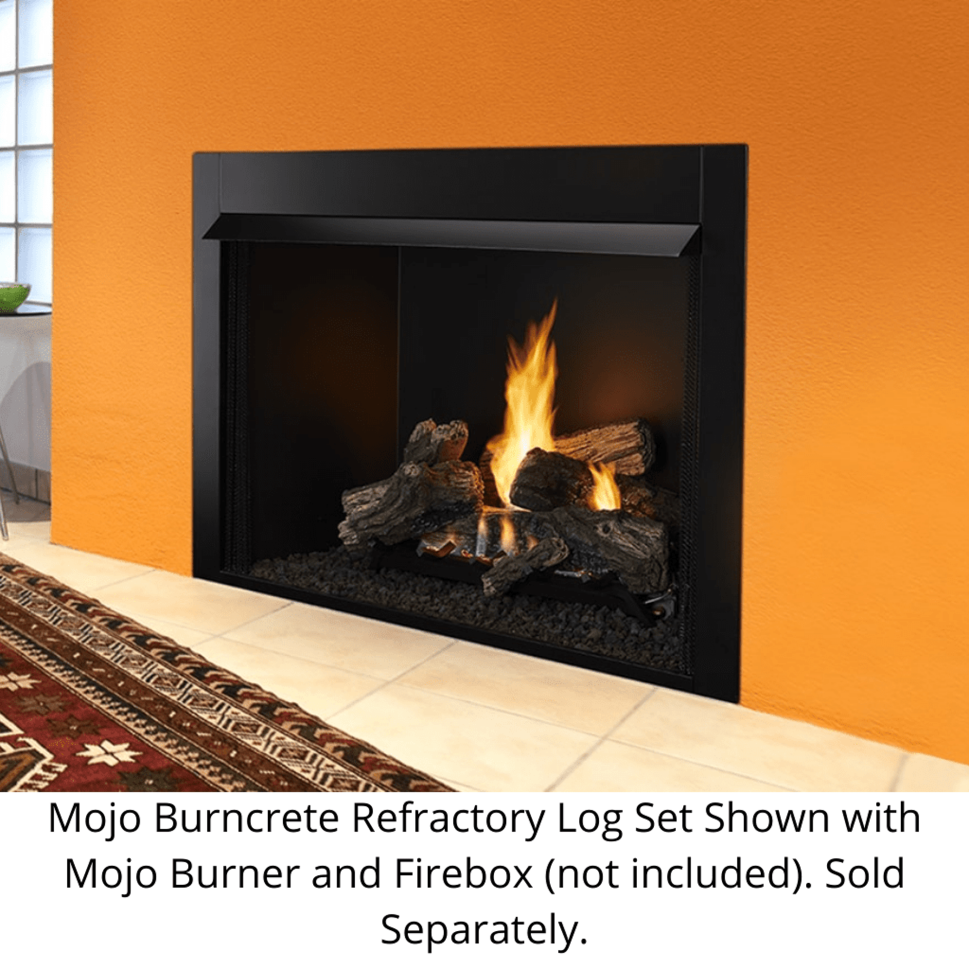 Monessen Mojo 27" Vented/Vent-Free Gas Log Set