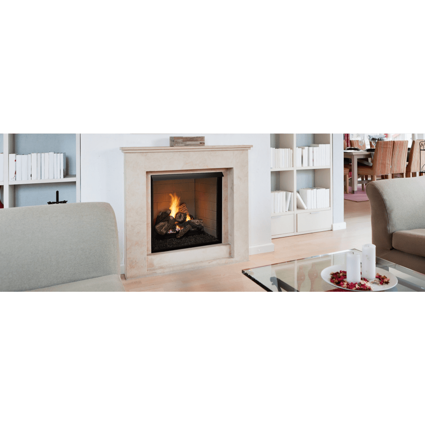 Monessen Mojo 27" Vented/Vent-Free Gas Log Set