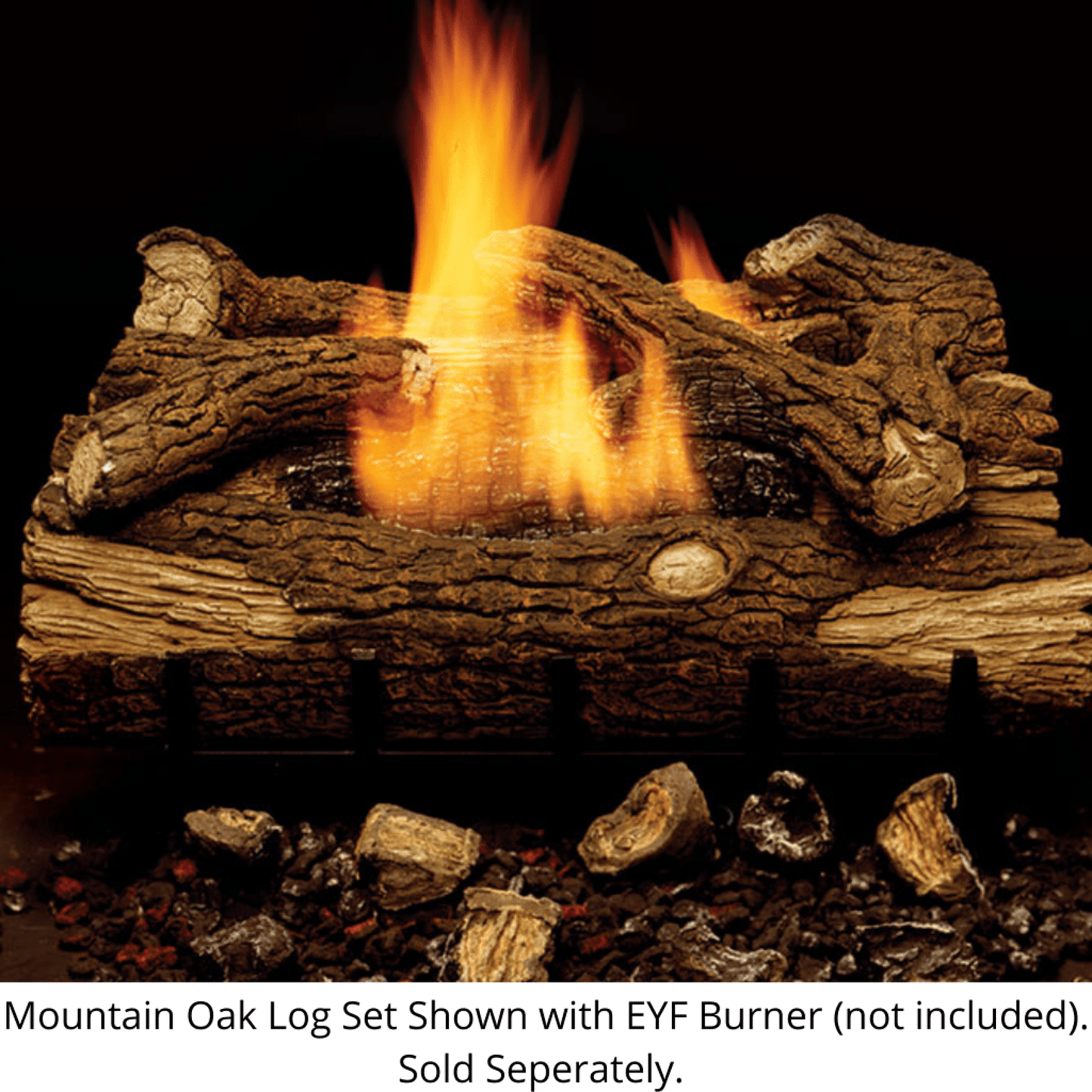 Monessen Mountain Oak 30" Vented/Vent-Free Gas Log Set
