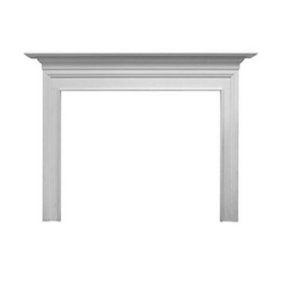 Monessen Select Series Richland B 48" Primed MDF Flush Wood Mantel