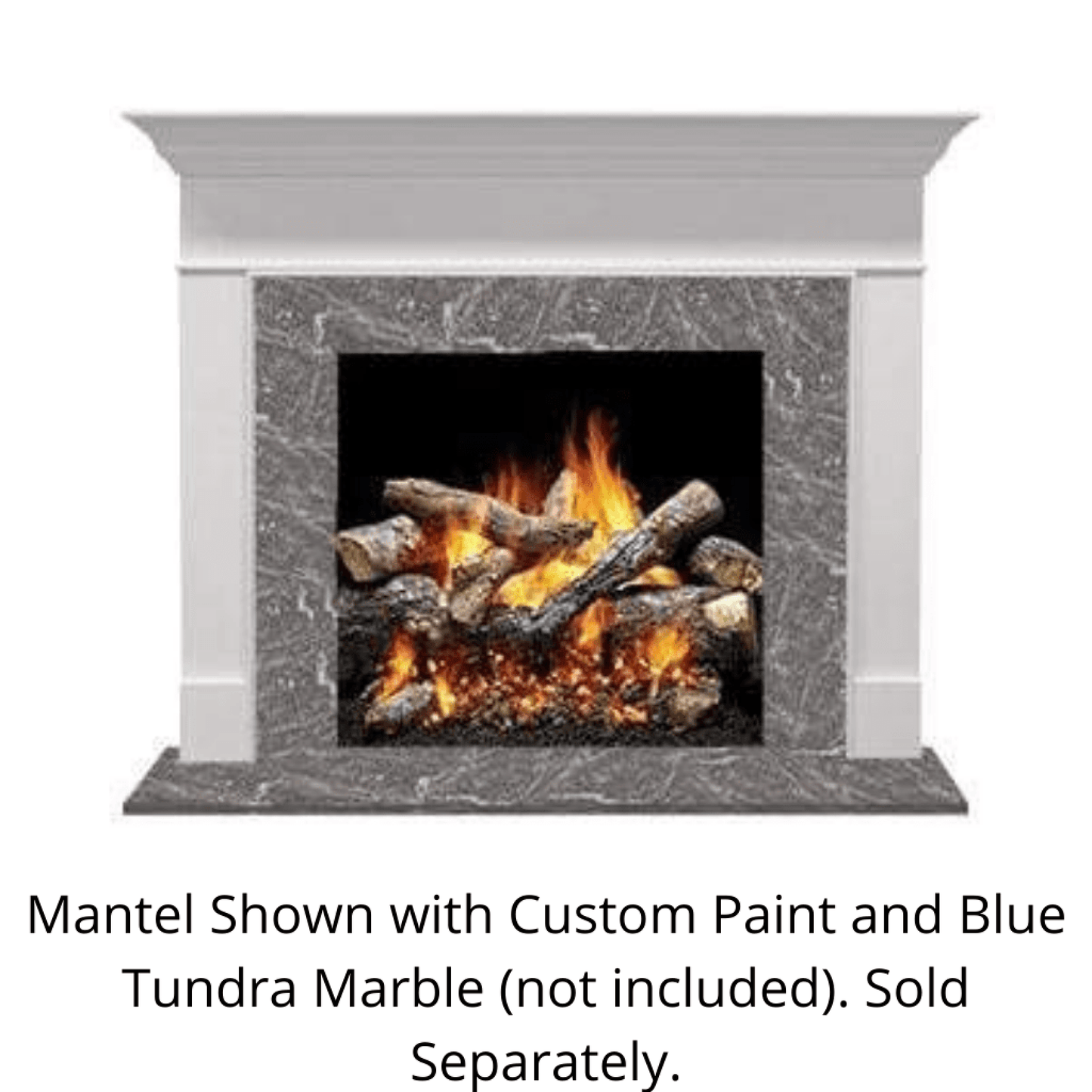 Monessen Select Series Wescott B 48" Primed MDF Flush Wood Mantel
