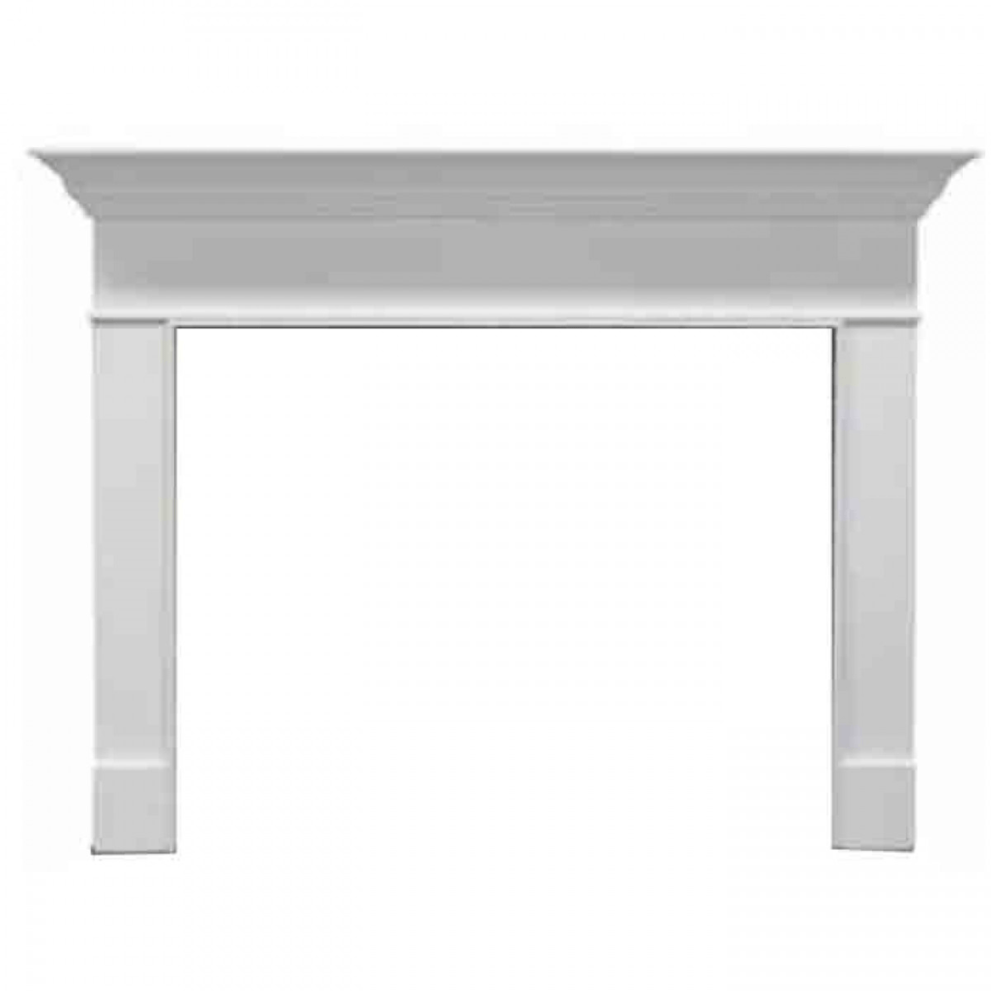 Monessen Select Series Wescott B 48" Primed MDF Flush Wood Mantel