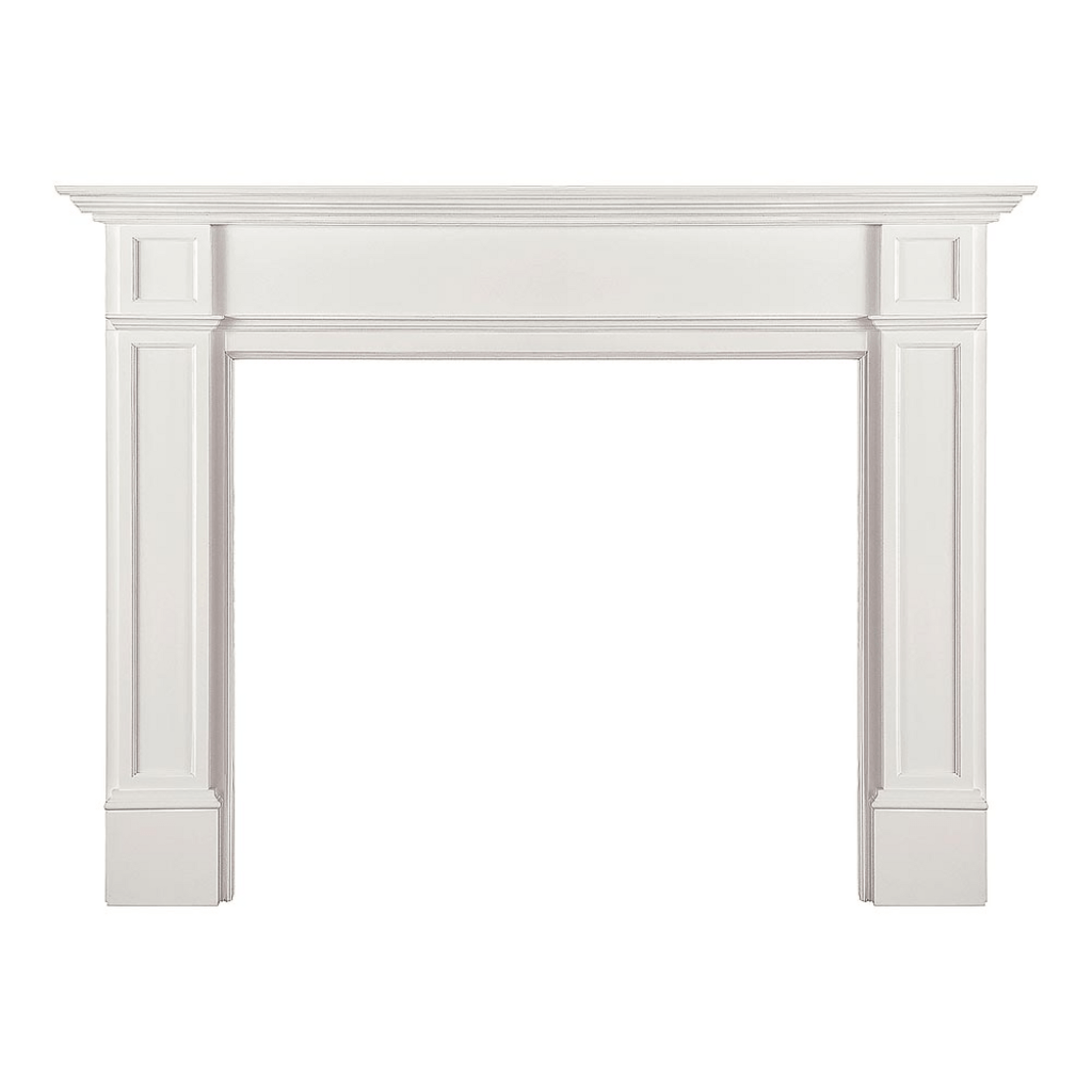 Monessen Signature Series Acadia C 53" Primed MDF Flush Wood Mantel