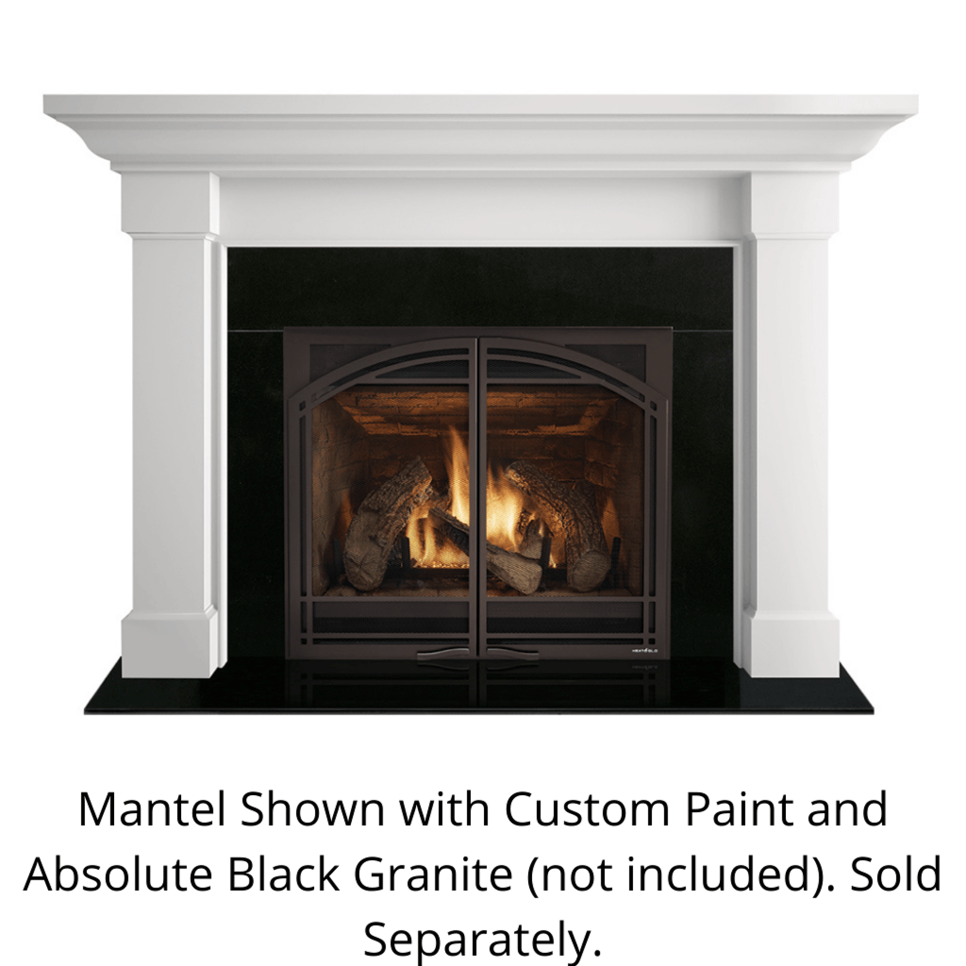 Monessen Signature Series Kenwood C 53" Maple Unfinished Flush Wood Mantel