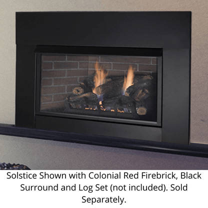 Monessen Solstice 33" Traditional Vent Free Natural Gas Fireplace Insert With IPI Ignition