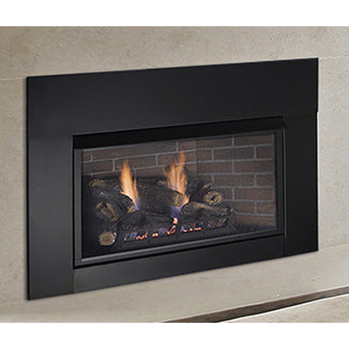 Monessen Solstice 33" Traditional Vent Free Liquid Propane Gas Fireplace Insert With Millivolt Ignition