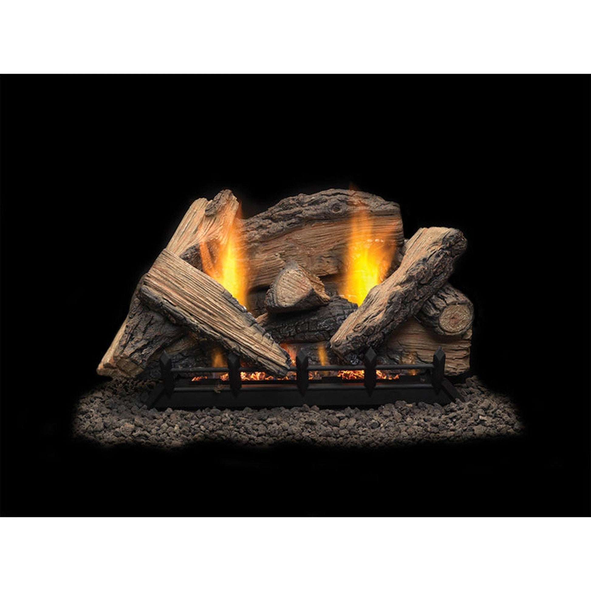 Monessen Stony Creek 24" Refractory Vented/Vent-Free Gas Log Set