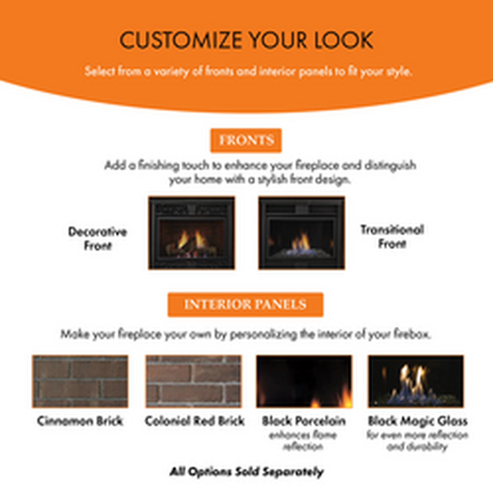 Monessen Symphony 24" Vent Free Traditional Liquid Propane Gas Fireplace With IPI Control System