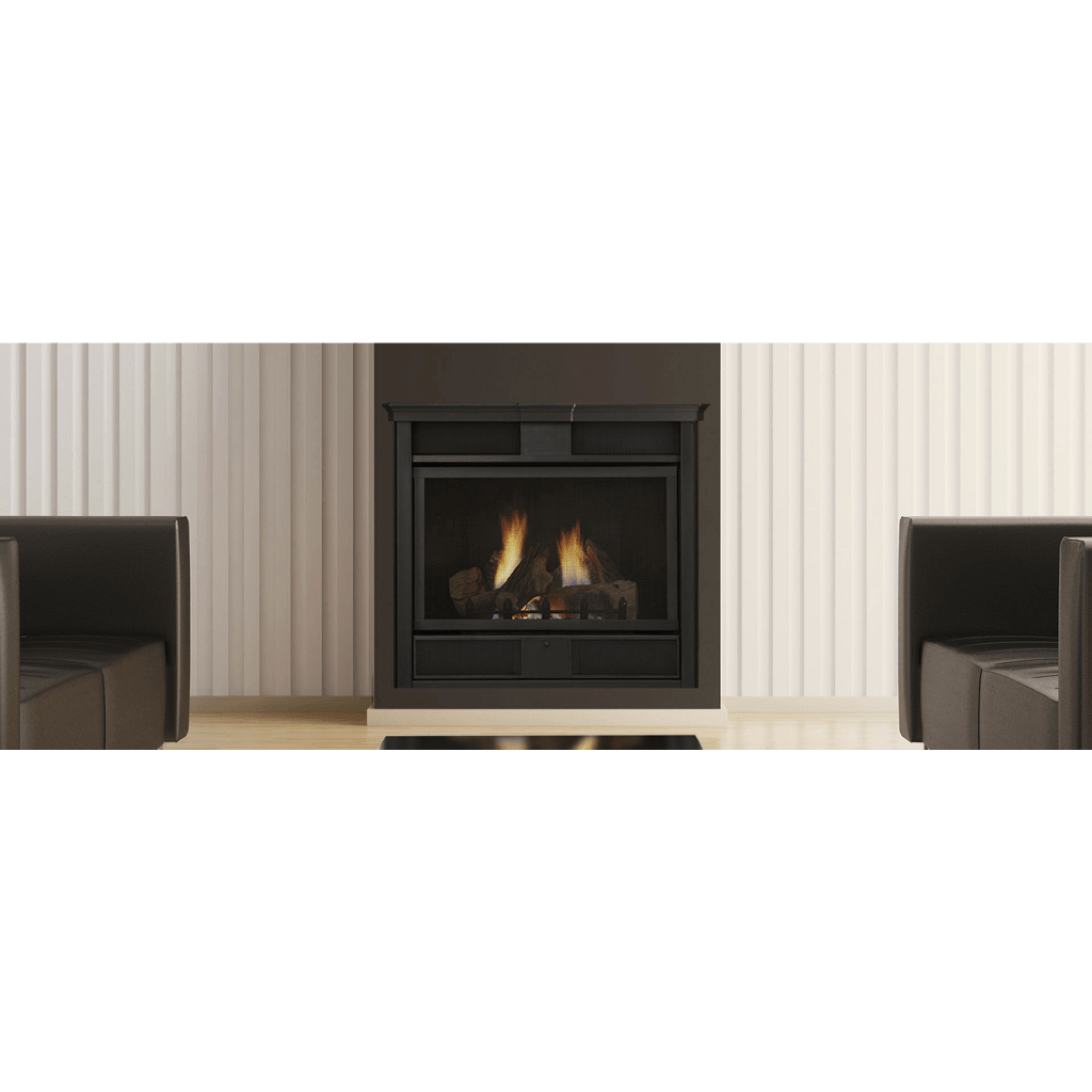 Monessen Symphony 24" Vent Free Traditional Liquid Propane Gas Fireplace With IPI Control System
