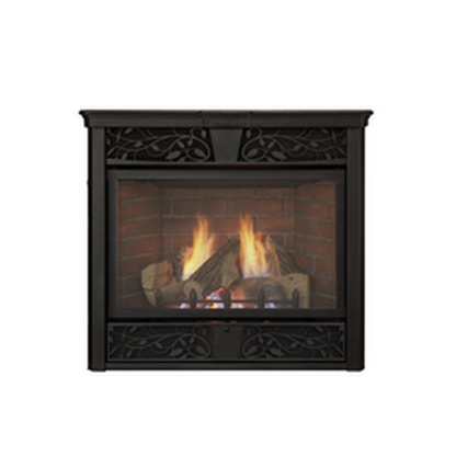 Monessen Symphony 24" Vent Free Traditional Liquid Propane Gas Fireplace With IPI Control System