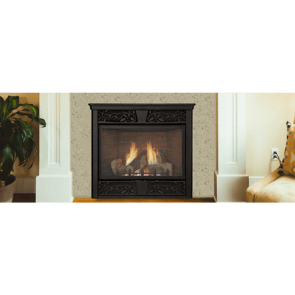 Monessen Symphony 32" Vent Free Traditional Liquid Propane Gas Fireplace With Millivolt Control System