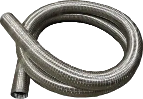 NECS E10-R6 Elite Steel Chimney Liner Stainless Steel Stainless Steel Fireplace