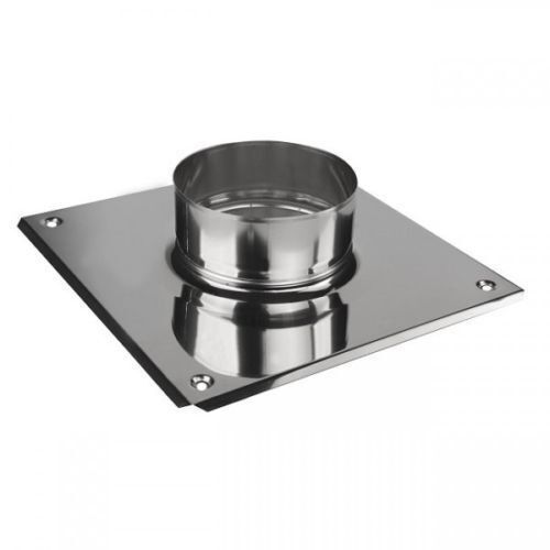 NECS TPC9-1818-B Elite Top Plate Stainless Steel Stainless Steel Fireplace