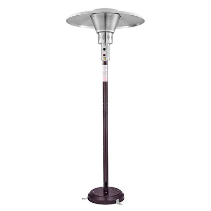 AZ Patio Commercial Natural Gas Hammered Bronze Patio Heater