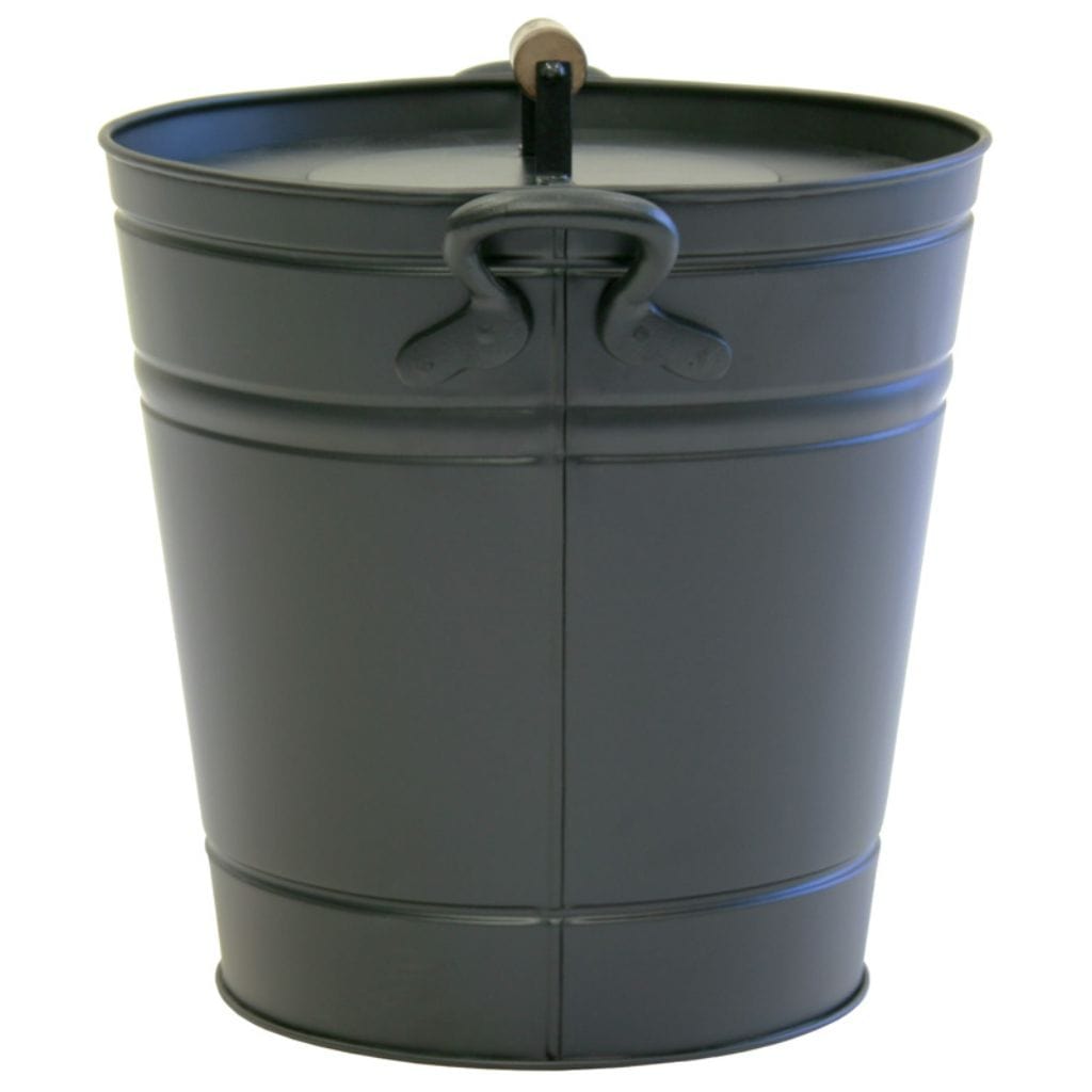 Napa Forge 12″ Black Air Insulated Ash Bucket Pro