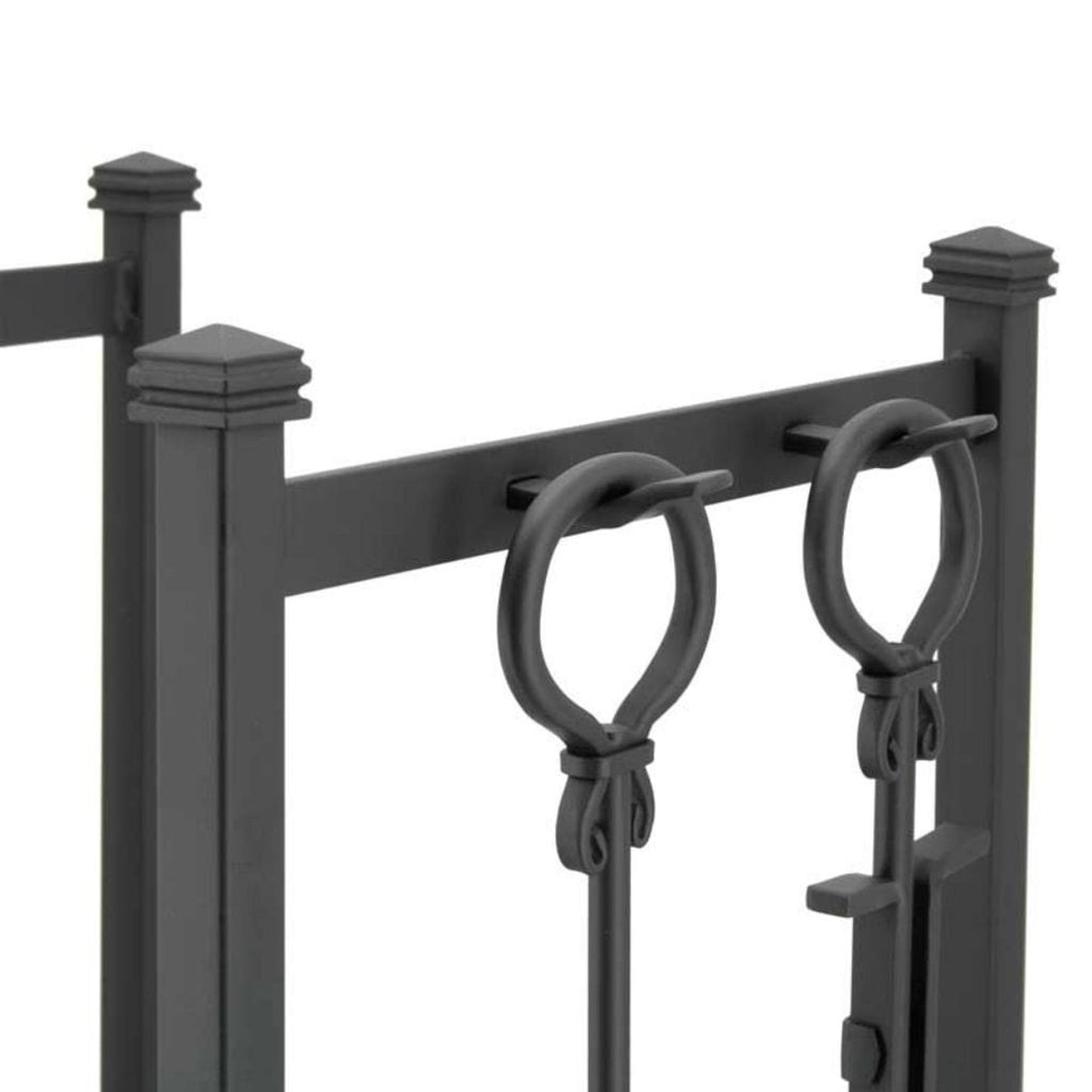 Napa Forge by Pilgrim 32" Black Contemporary Hearth Center