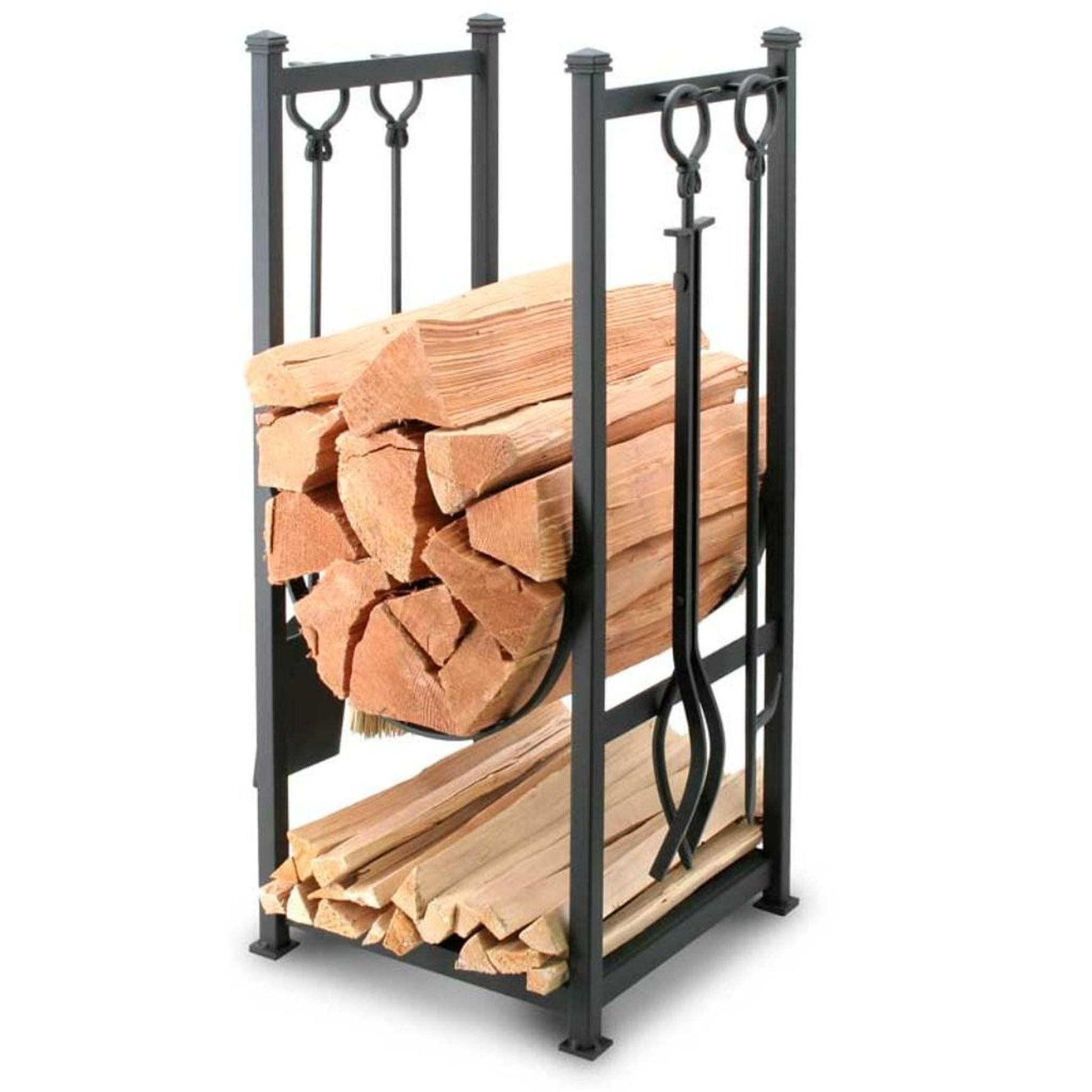 Napa Forge by Pilgrim 32" Black Contemporary Hearth Center