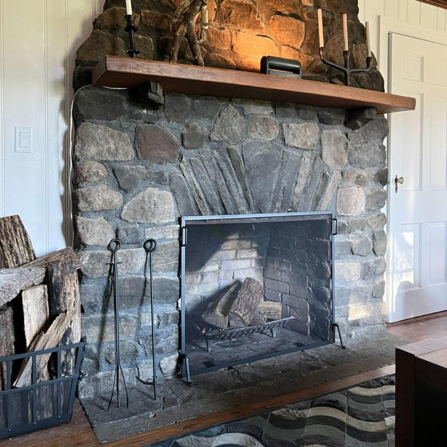 Napa Forge by Pilgrim 39" Black Flat Panel Screen