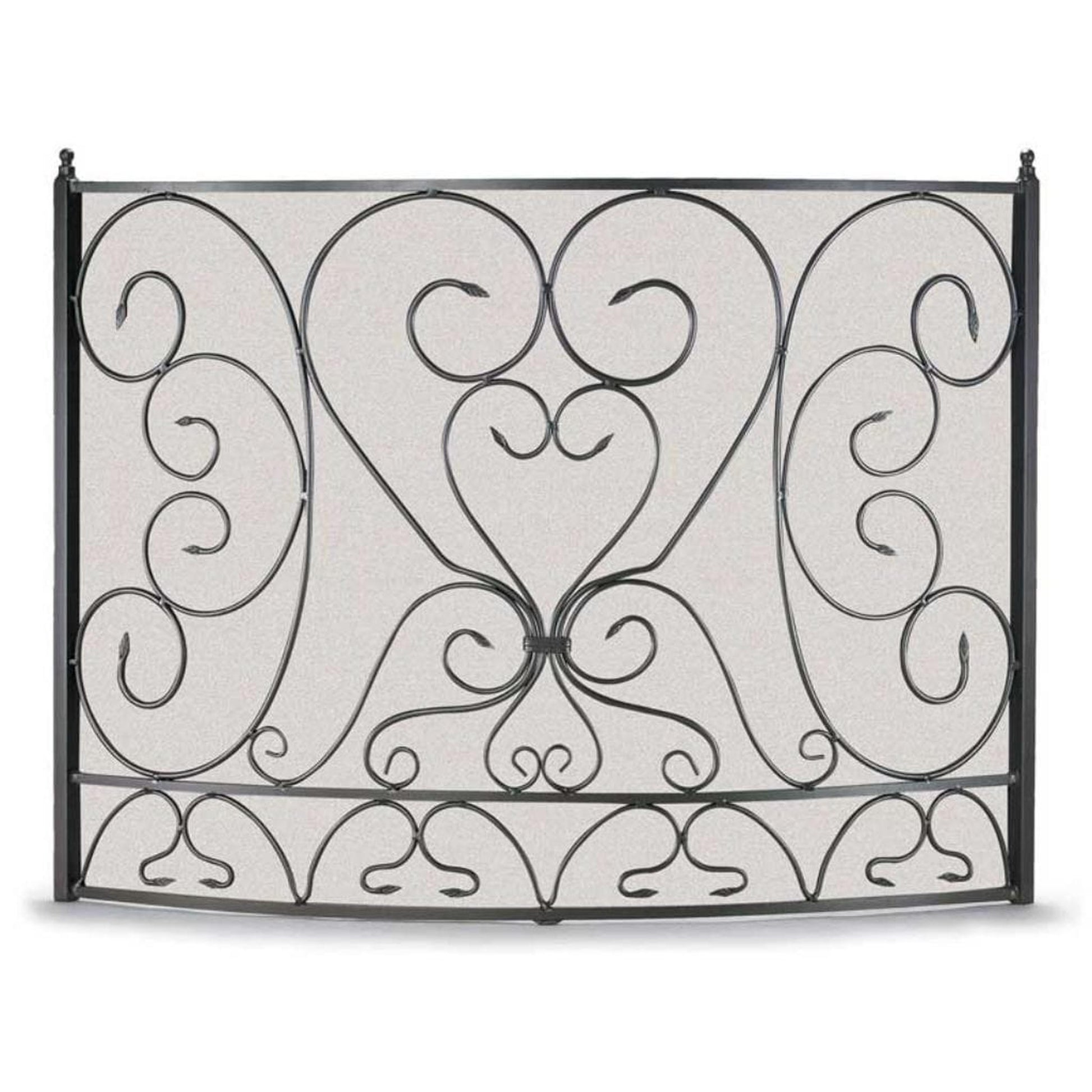 Napa Forge by Pilgrim 41" Graphite Shakespeare's Garden Bowed Screen