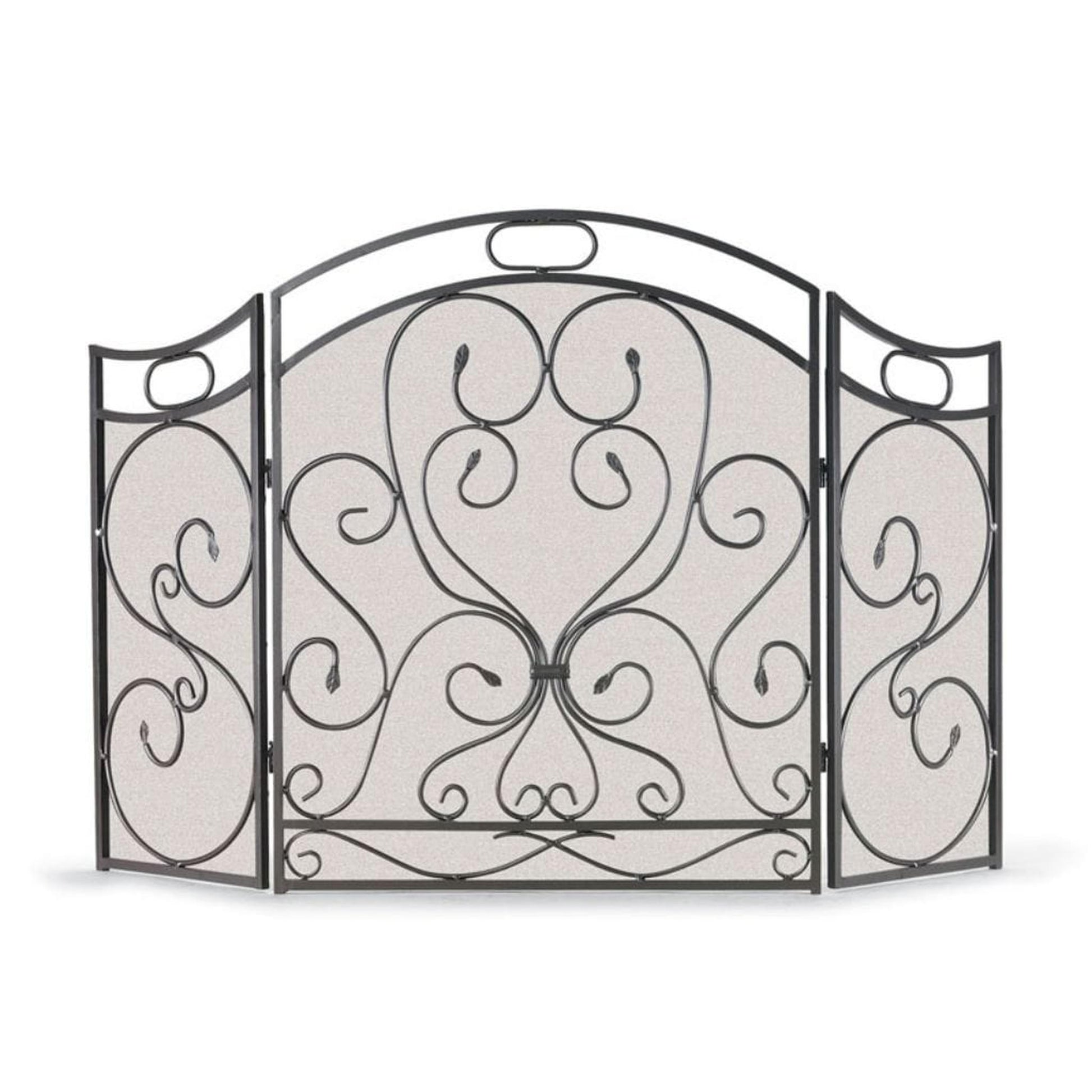 Napa Forge by Pilgrim 48" Graphite Shakespeare's Garden 3 Panel Folding Screen