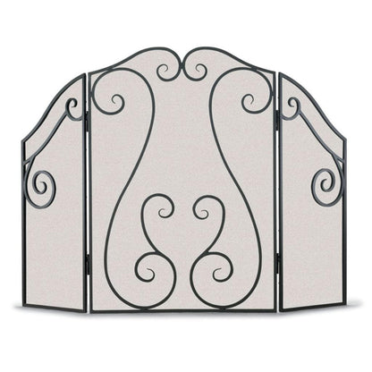 Napa Forge by Pilgrim 51" Antique Scroll 3 Panel Folding Screen