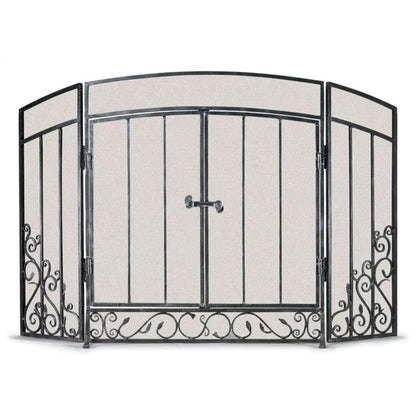 Napa Forge by Pilgrim 52" Renaissance 3 Panel Screen with Doors