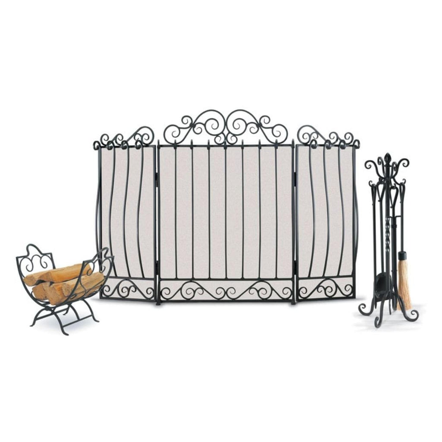 Napa Forge by Pilgrim 56" Villa 3 Panel Folding Screen