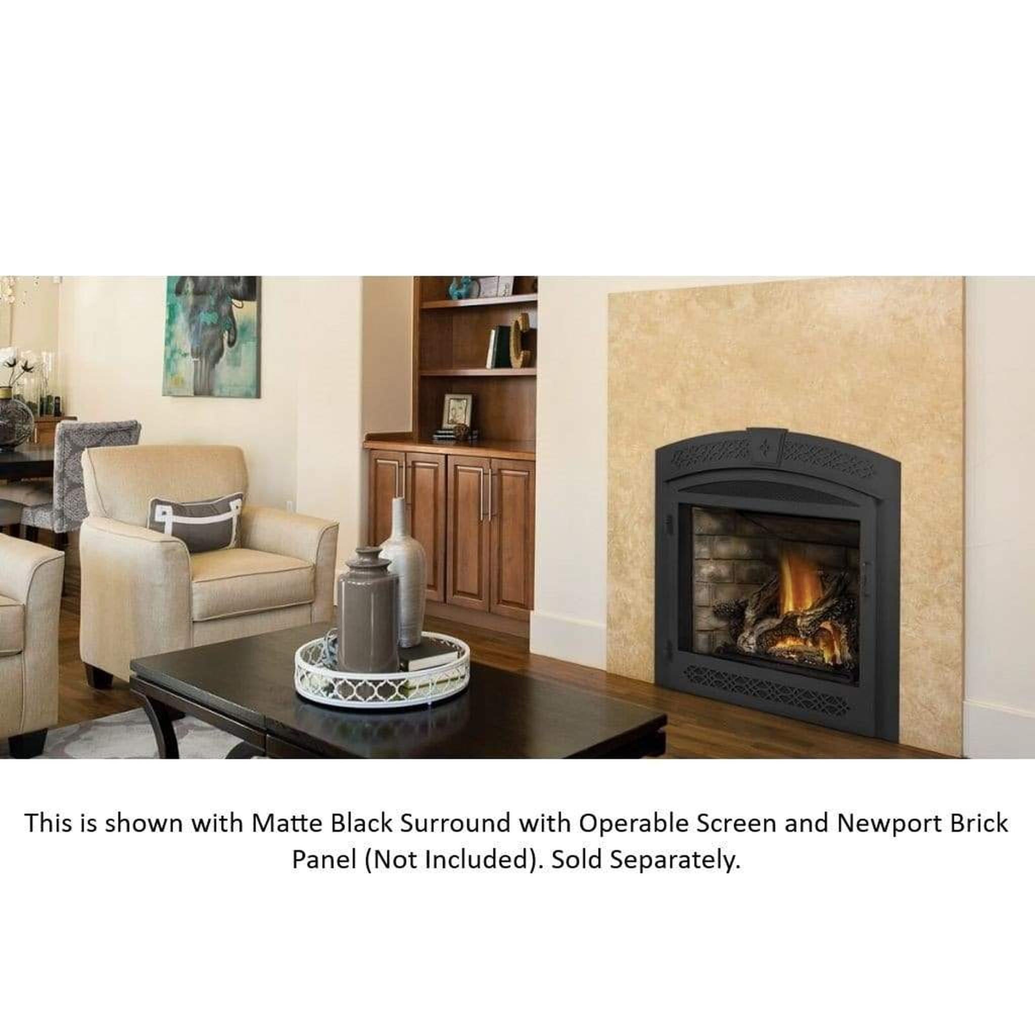 NAPOLEON Ascent X 70 Direct Vent Gas Fireplace | GX70NTE-1