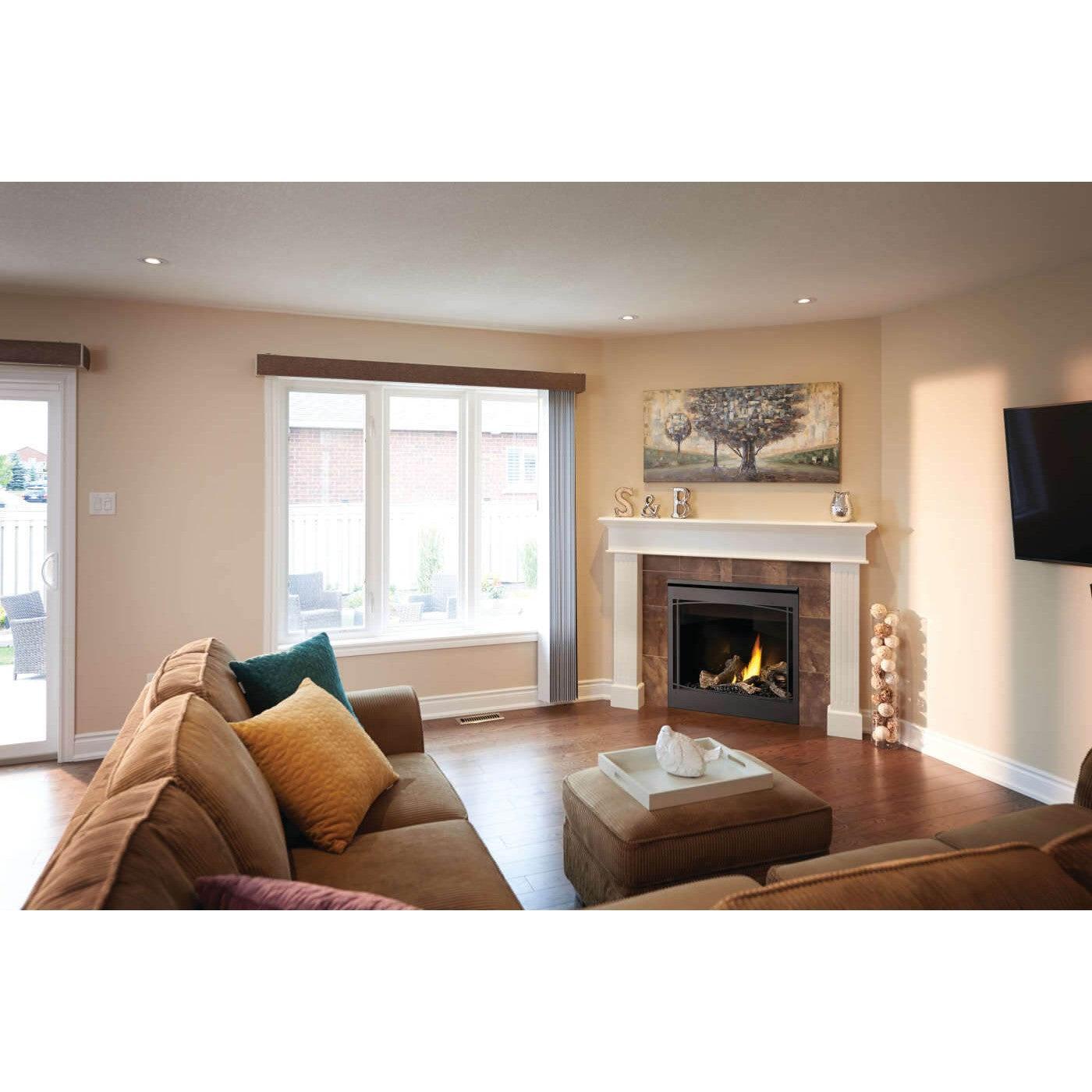Napoleon Ascent 36" Millivolt Ignition, Propane Gas Direct Vent Fireplace