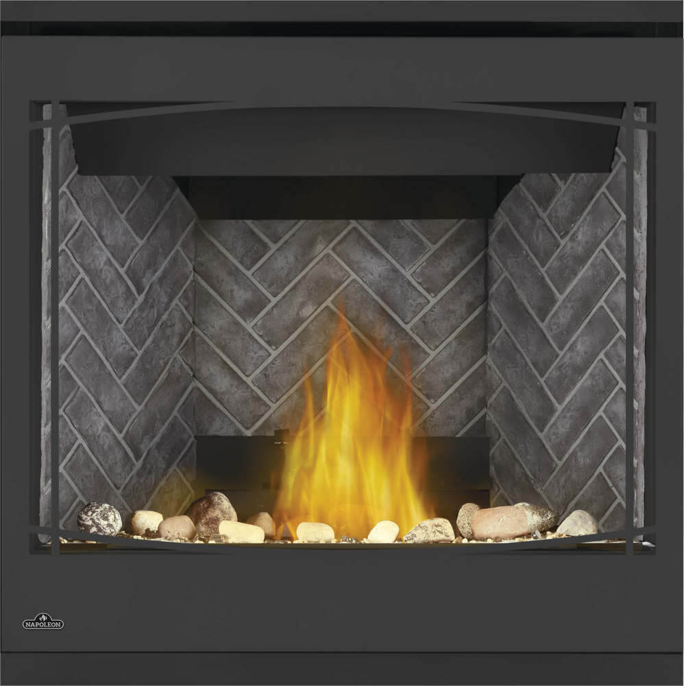 Napoleon Ascent BX 36" Electronic Ignition, Natural Gas Direct Vent Fireplace