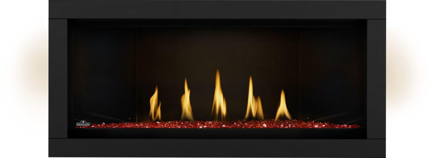 Napoleon Ascent Linear Premium 46" Built-in Direct Vent Natural Gas Fireplace
