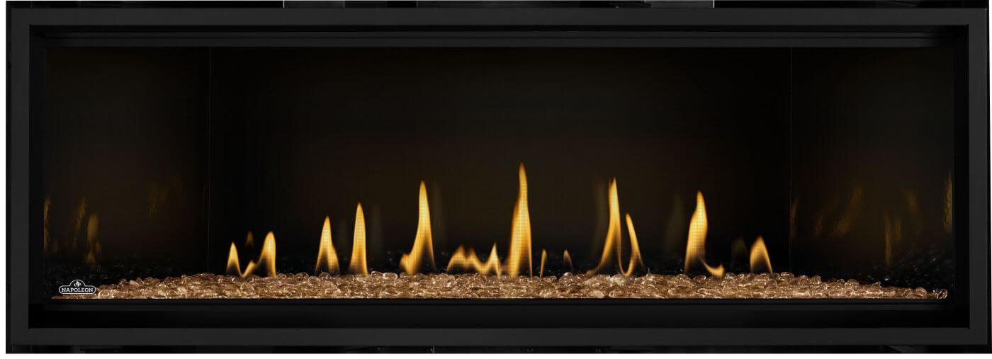 Napoleon Ascent Linear Premium 56" Built-in Direct Vent Natural Gas Fireplace