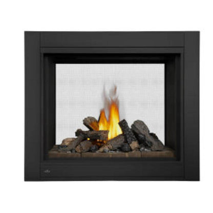 Napoleon Ascent Multi-View 45" Electronic Ignition, Natural Gas Direct Vent See Through Fireplace With Logs