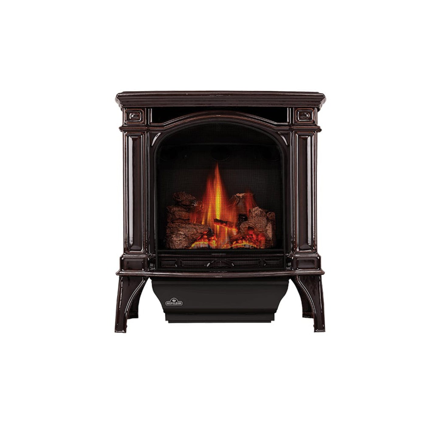 Napoleon Bayfield 24" Majolica Brown Direct Vent Cast Iron Gas Stove