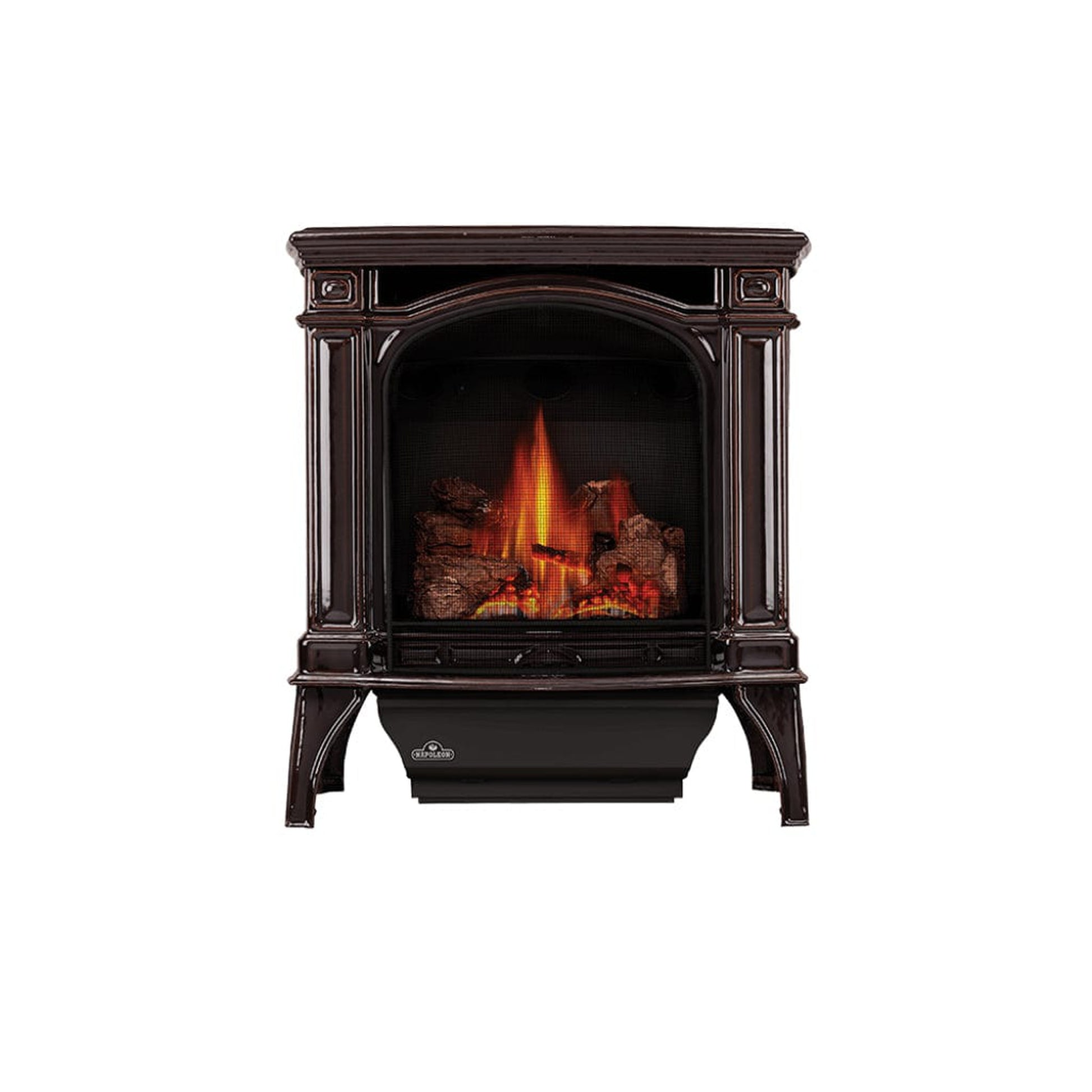 Napoleon Bayfield 24" Majolica Brown Direct Vent Cast Iron Gas Stove