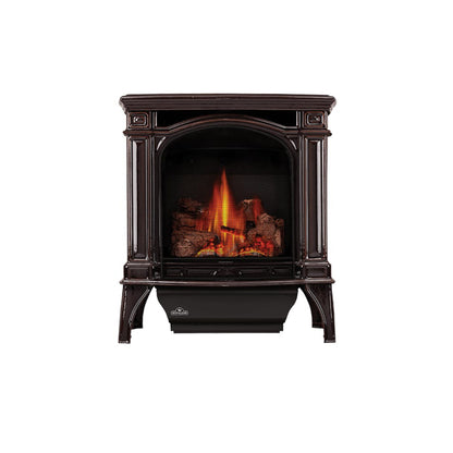 Napoleon Bayfield 24" Majolica Brown Direct Vent Cast Iron Gas Stove