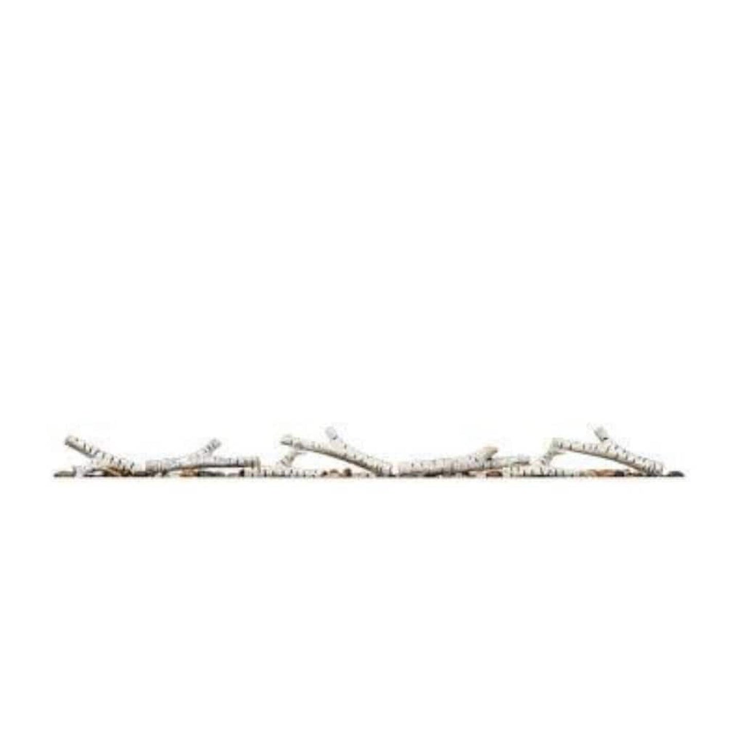 Napoleon Birch Log Set With Rocks for 50" Entice / Trivista Electric Fireplaces