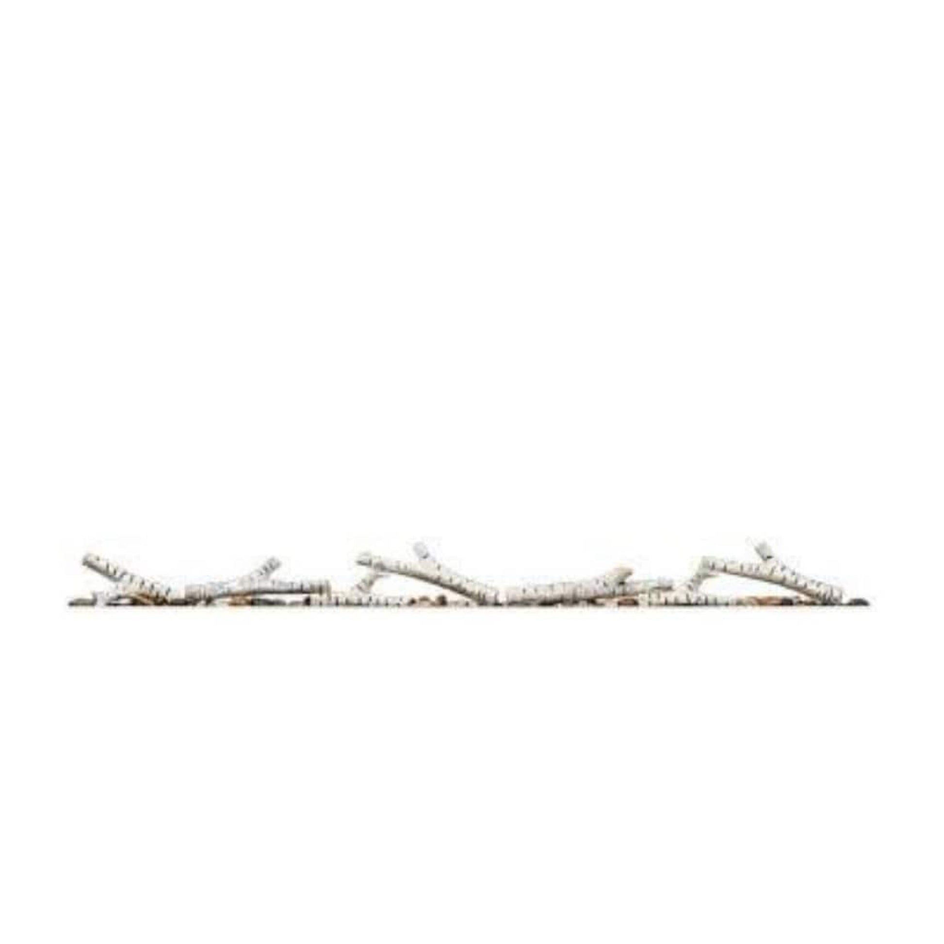 Napoleon Birch Log Set With Rocks for 50" Entice / Trivista Electric Fireplaces