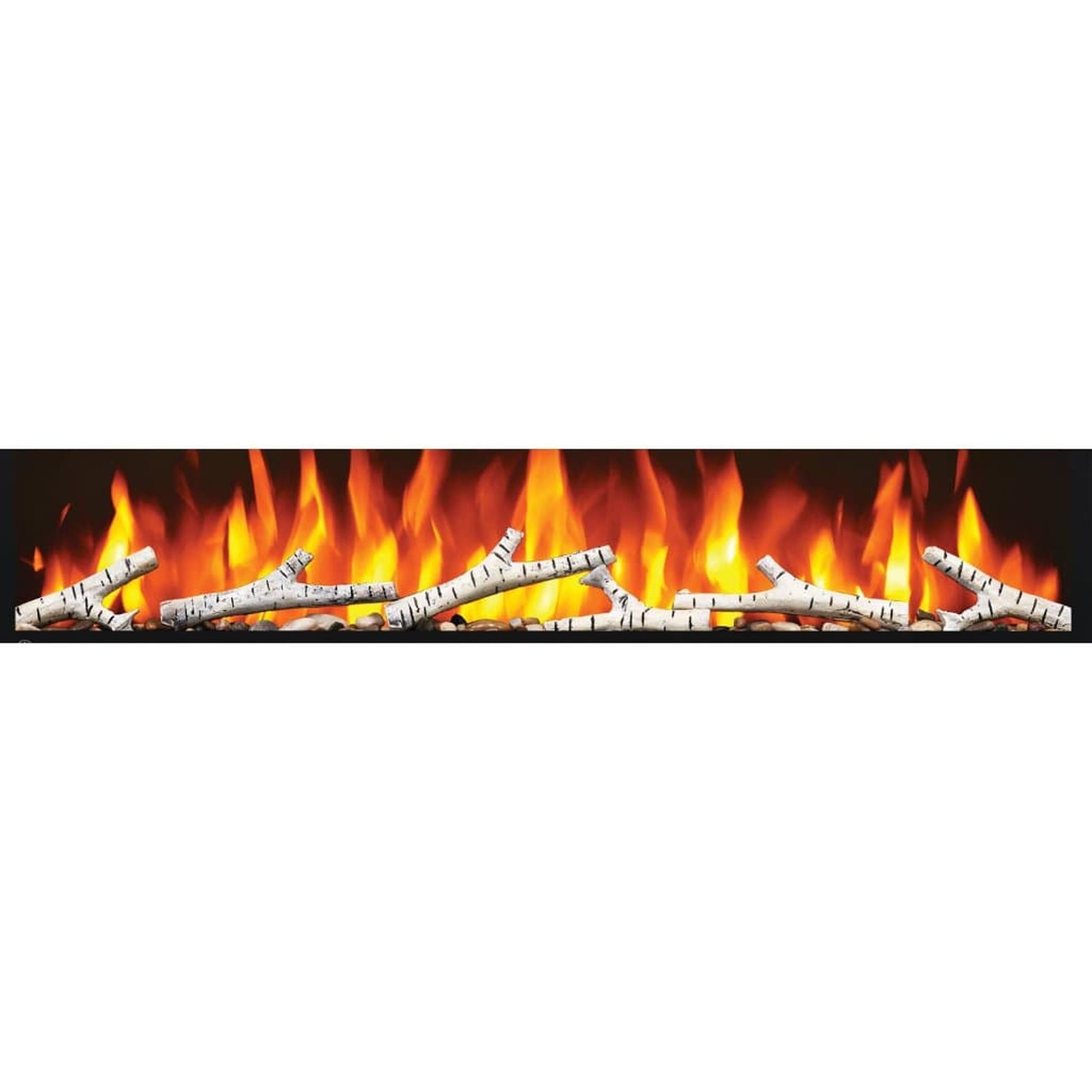 Napoleon Birch Log Set With Rocks for 50" Entice / Trivista Electric Fireplaces