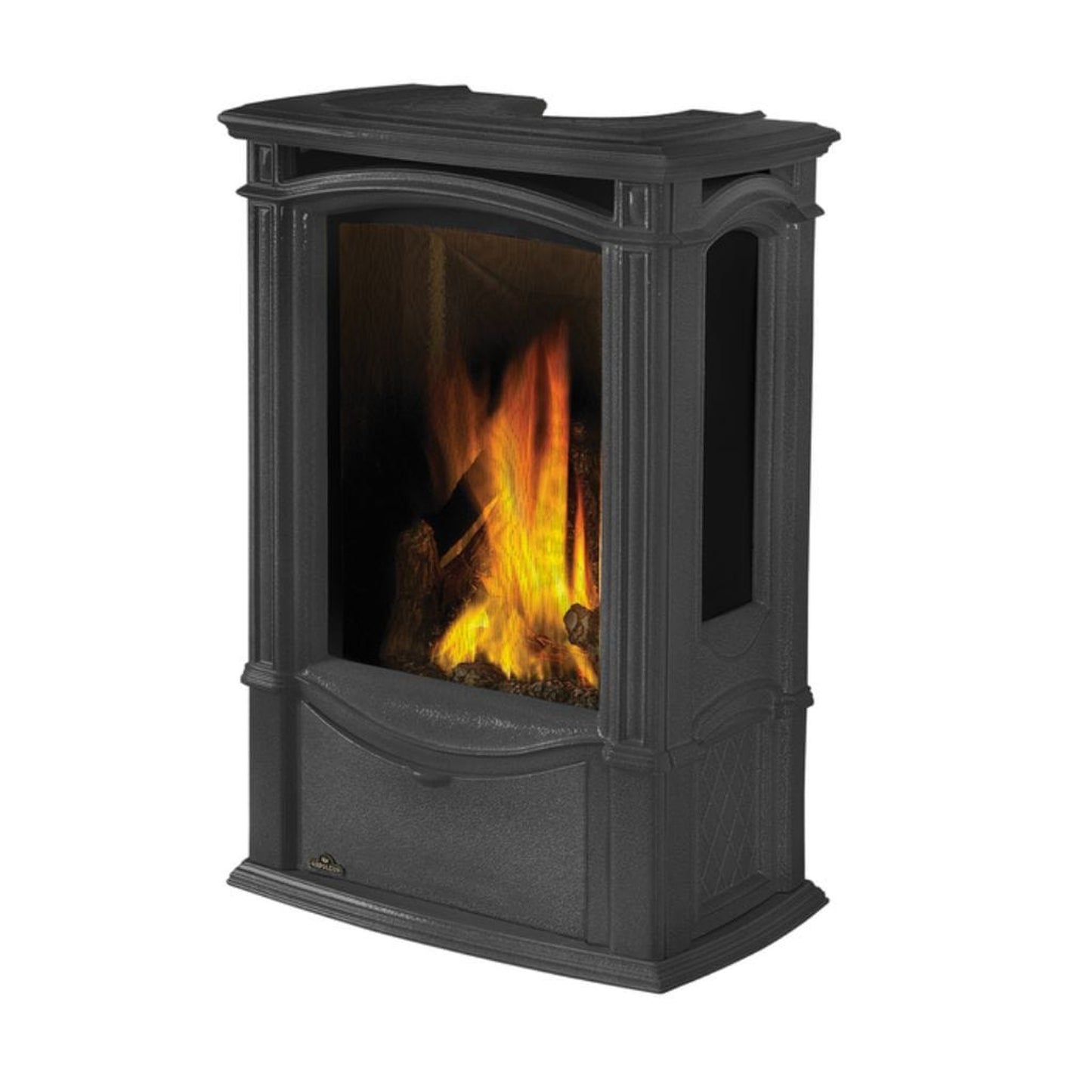 Napoleon Castlemore 24" Winter Frost Direct Vent Cast Iron Gas Stove