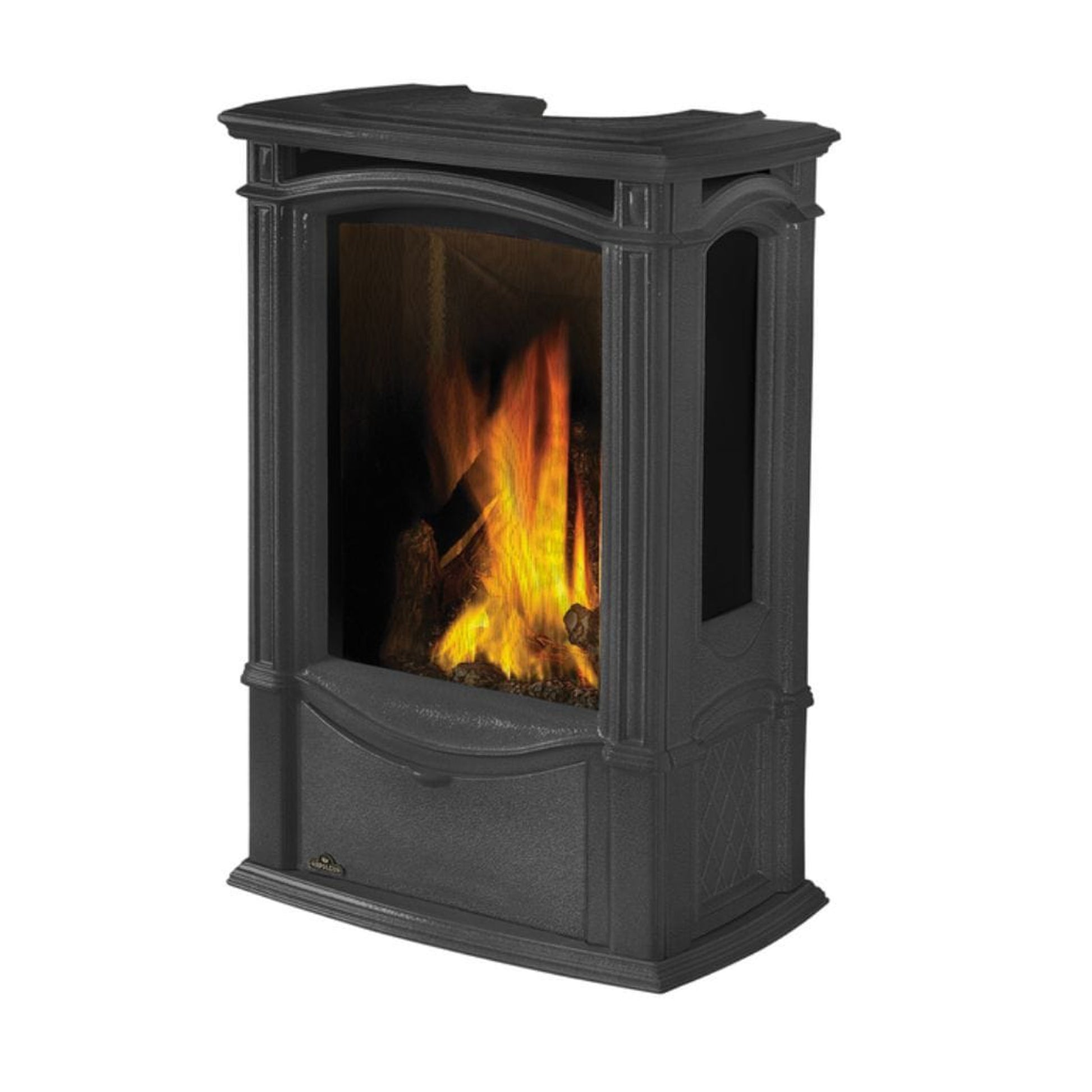 Napoleon Castlemore 24" Winter Frost Direct Vent Cast Iron Gas Stove