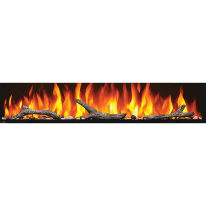 Napoleon Driftwood Log Set With Rocks for 50" Entice / Trivista Electric Fireplaces