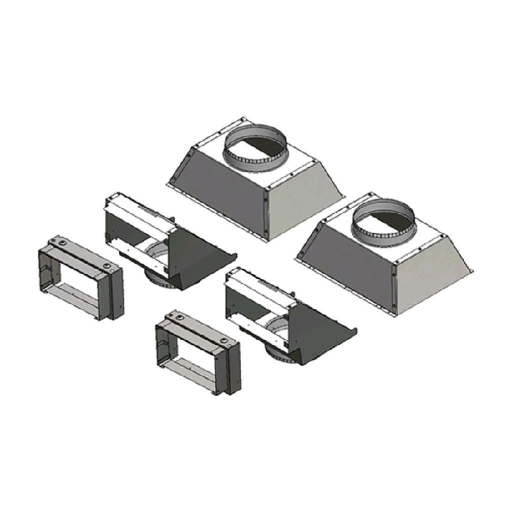 Napoleon Ducted Heat Management Side Discharge Kit for 38/50" Direct Vent Fireplaces