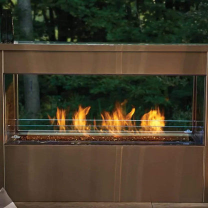 Napoleon Galaxy 51" See Through Outdoor Linear Vent Free Gas Fireplace