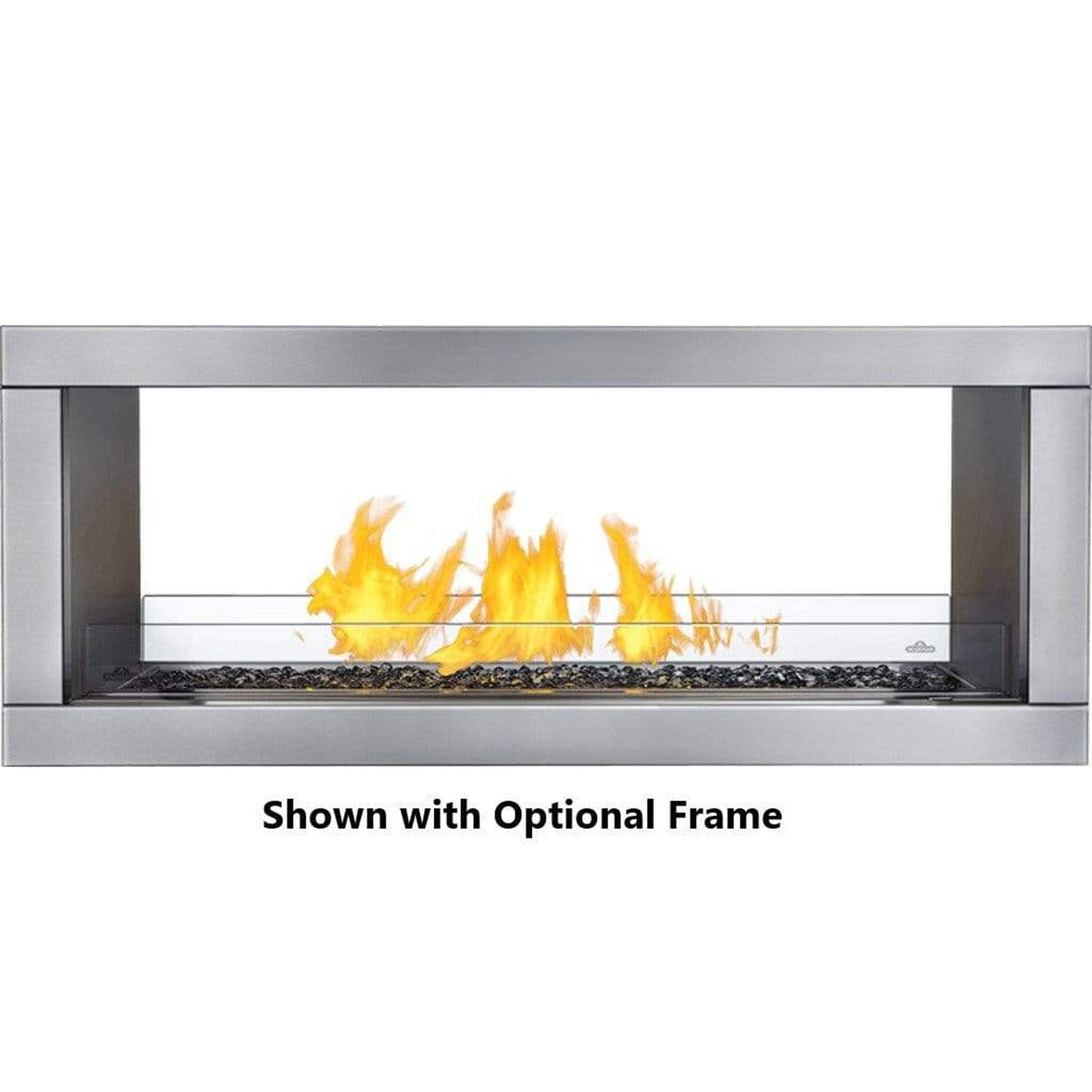 Napoleon Galaxy 51" See Through Outdoor Linear Vent Free Gas Fireplace