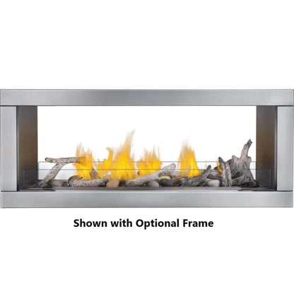 Napoleon Galaxy 51" See Through Outdoor Linear Vent Free Gas Fireplace